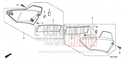 SIDE COVER CBF10007 de 2007